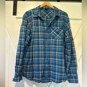 Oakley Plaid Button Down Shirt XL